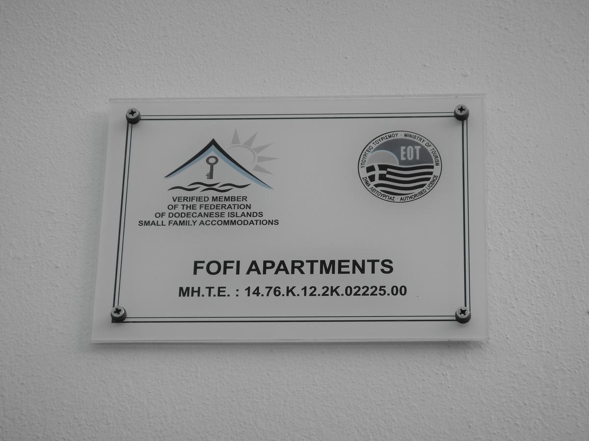 Fofi Apartments Symi Exterior foto